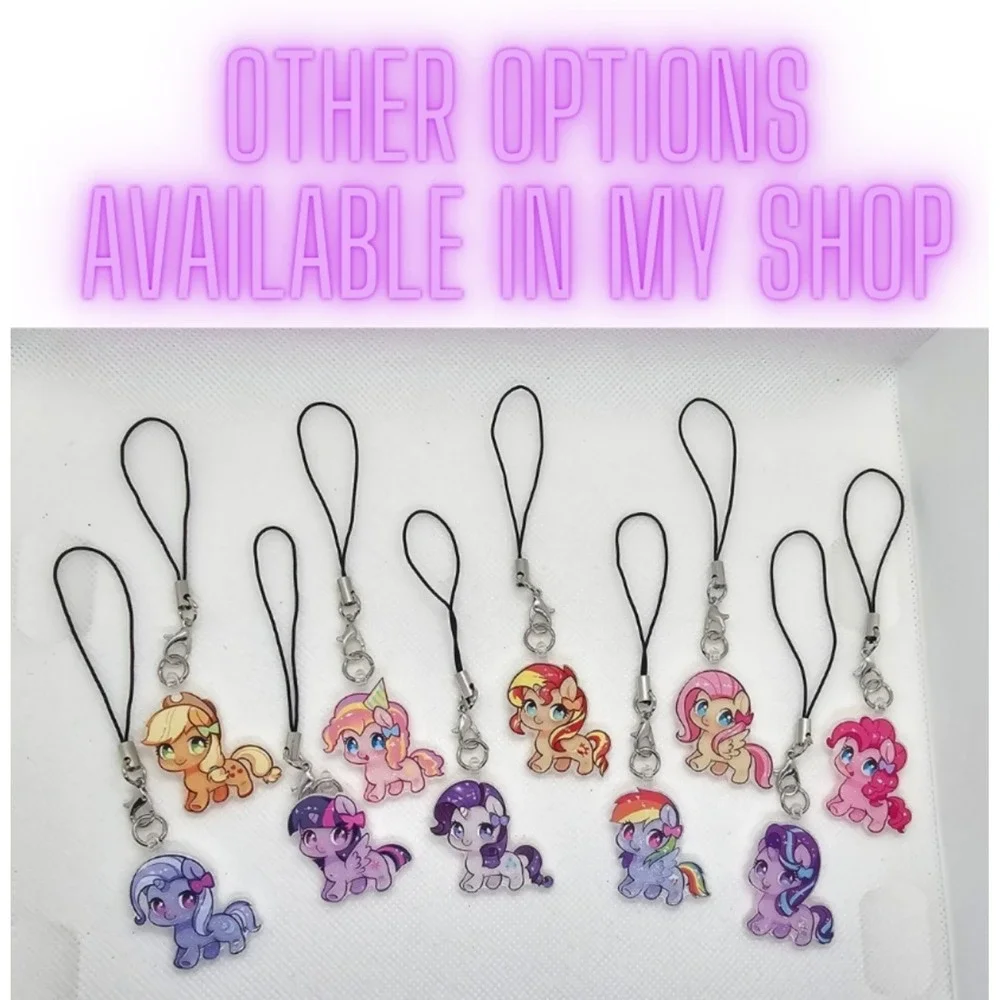Trixie My Little Pony Inspired Phone Charms! Handmade! Keychain